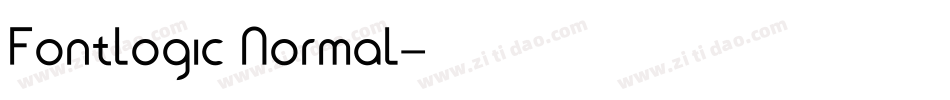 Fontlogic Normal字体转换